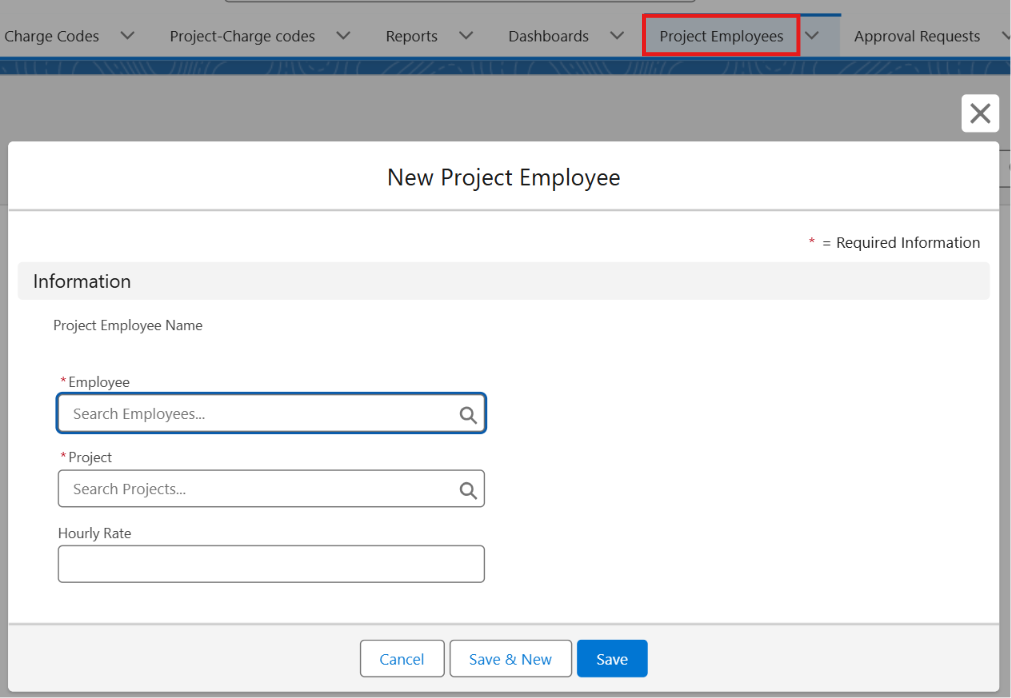 Employee Assignment & Rates